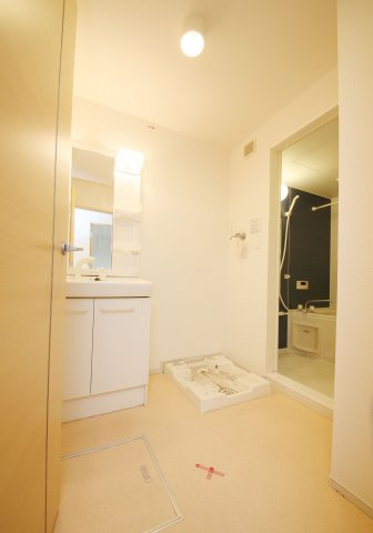 ファミール池田の洗面所