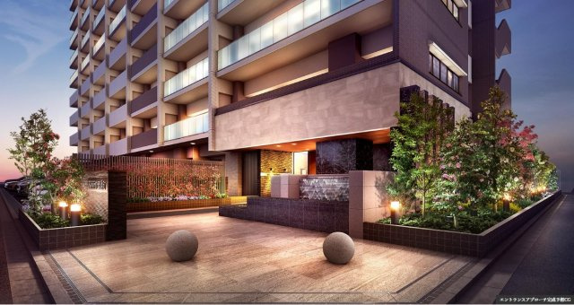 アルファステイツ奉還町のエントランス|アルファステイツ奉還町　イメージ図