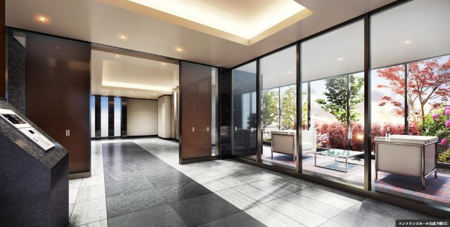 アルファステイツ奉還町のエントランス|アルファステイツ奉還町　イメージ図