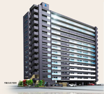 アルファステイツ奉還町の外観パース|アルファステイツ奉還町　イメージ図