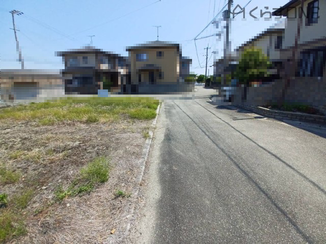 【前面道路含む現地写真】 | たつの市御津町苅屋／5区画 | 分譲地全体写真です！