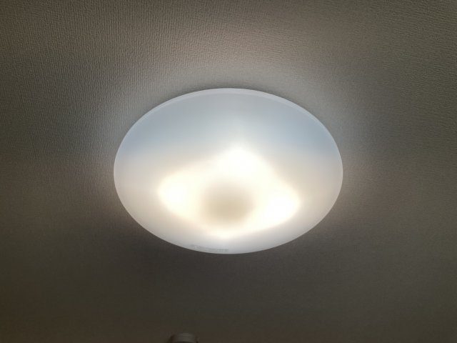 D-room公津の杜Bの設備|照明付き