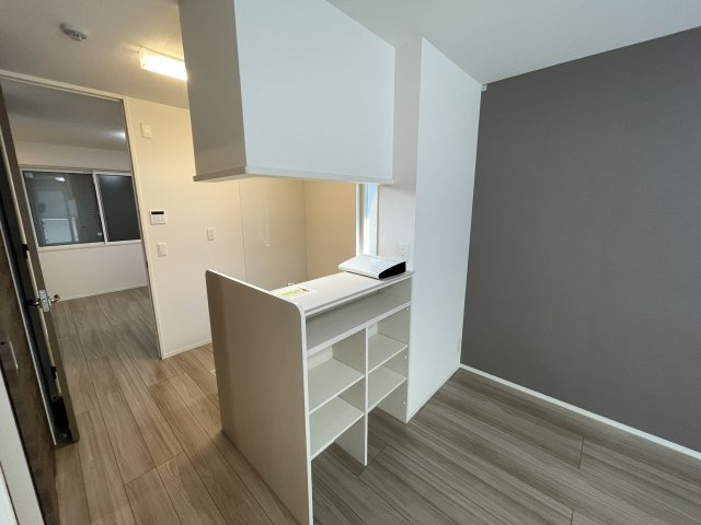 D-room公津の杜Bの内装|カウンターキッチン