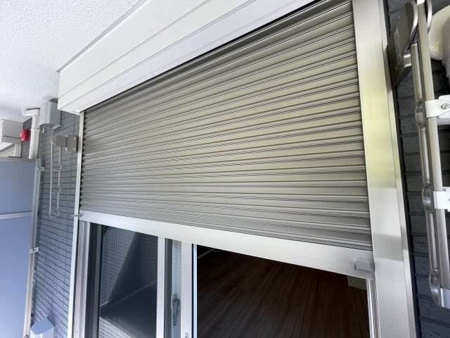 D-room公津の杜Bのバルコニー|防犯シャッター