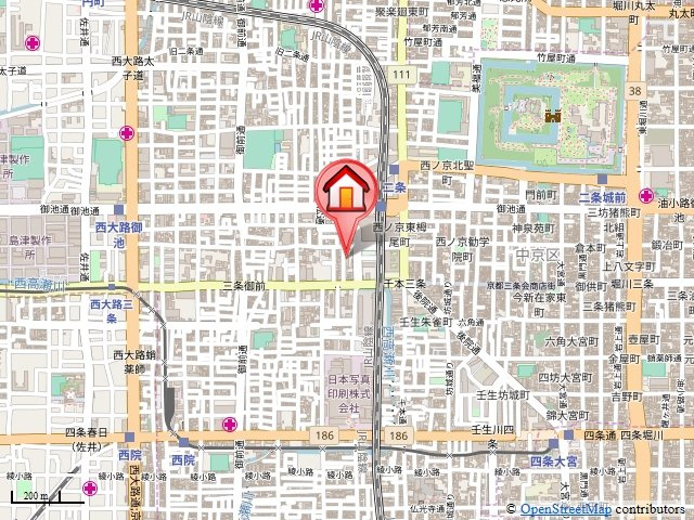 みつまめ京都の地図