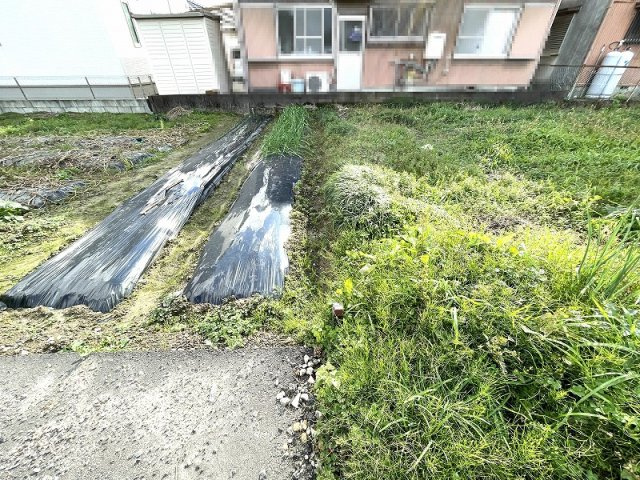 【前面道路含む現地写真】 | 一宮市木曽川町外割田字前堀田売土地