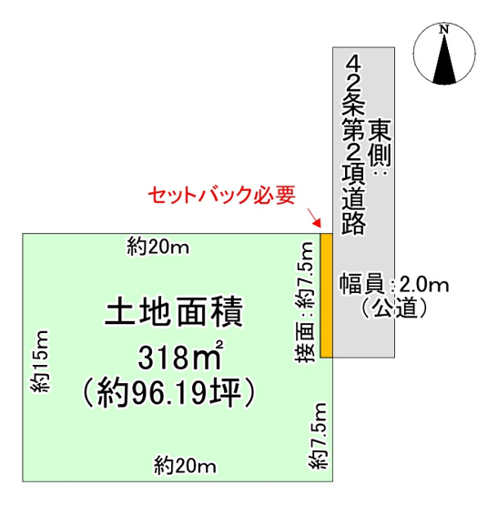 【土地図】 | 一宮市木曽川町外割田字前堀田売土地