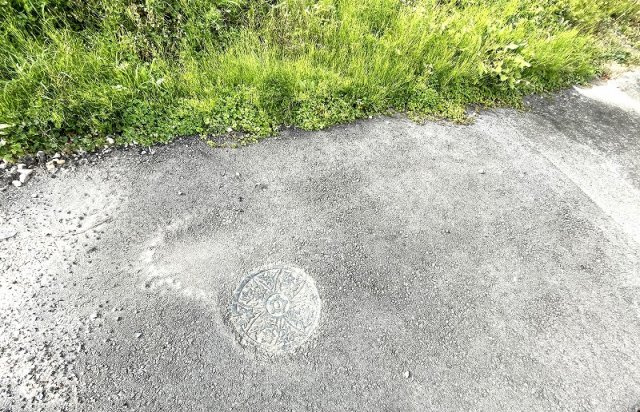 【前面道路含む現地写真】 | 一宮市木曽川町外割田字前堀田売土地