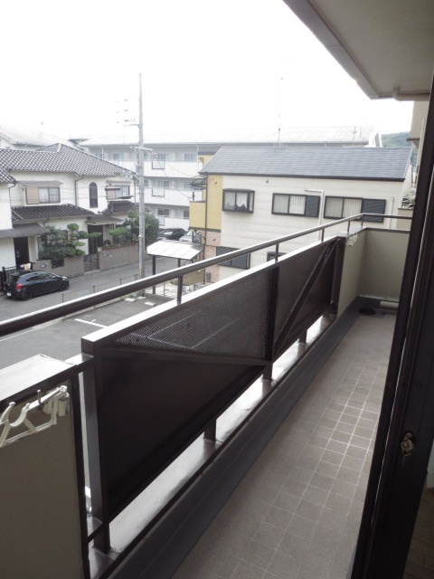 ソレーユYAMADAのバルコニー