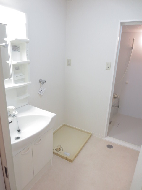 ソレーユYAMADAの洗面所