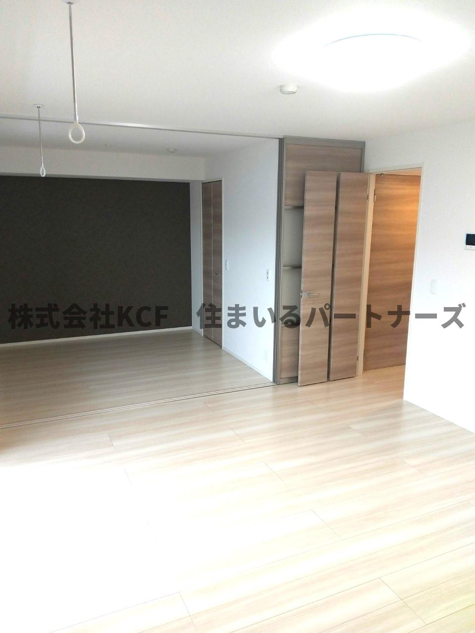 the Terrace御井町の寝室|落ち着いた色調の寝室です