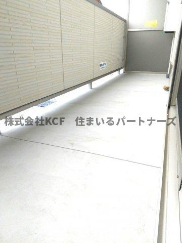 the Terrace御井町のバルコニー|広々としたバルコニーです