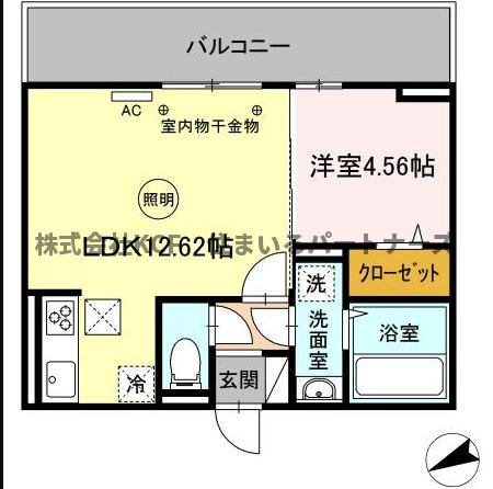 the Terrace御井町の間取り