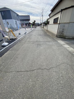 【前面道路含む現地写真】 | 現地(2022年12月撮影)