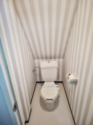 【トイレ】 | 堂山ハイツB棟 | 清潔感のあるトイレです