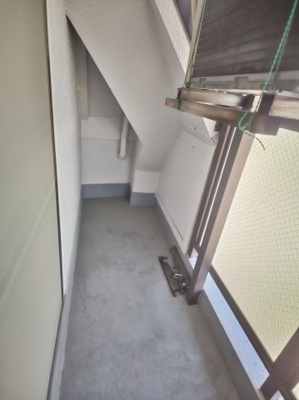 【バルコニー】 | 堂山ハイツB棟 | 陽当たり良好なバルコニーです