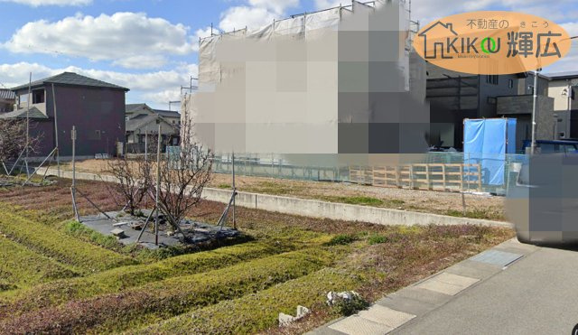 【外観】 | 高砂市荒井町小松原Ⅱ（全2区画）A号地 土地 | 土地面積283.32平米の売地です。建築条件はございませんので、お好きなハウスメーカー様でご自宅が建てれます。