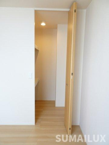 熊本市中央区帯山４丁目のアパートの収納