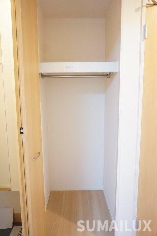 熊本市中央区帯山４丁目のアパートの収納