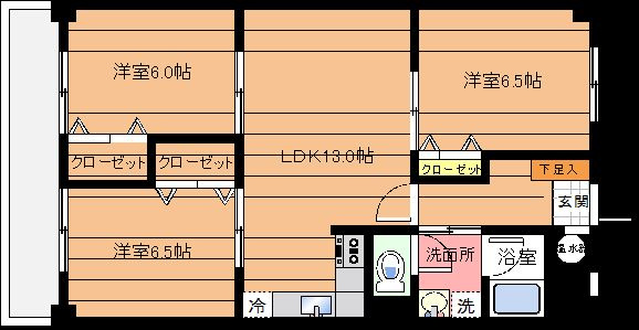 【間取り】 | 六本松ハウス