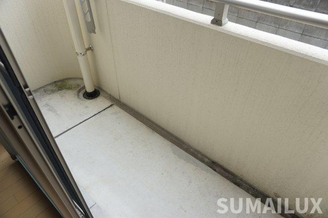 熊本市東区新外２丁目の賃貸マンションのバルコニー