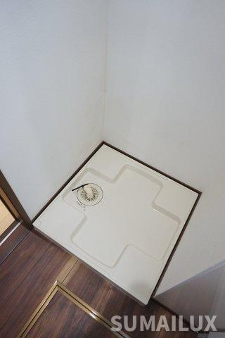 熊本市東区新外２丁目の賃貸マンションの洗面所