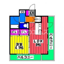 【間取り】 | プライムアーバン博多の間取り