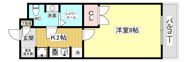 【間取り】 | コンセール愛宕山