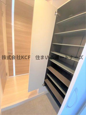 久留米市東合川６丁目のハイツの玄関|同型タイプ