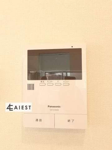 ハーモニーテラス下中村町のセキュリティ|☆録画機能付きモニターフォン☆　※同一仕様写真