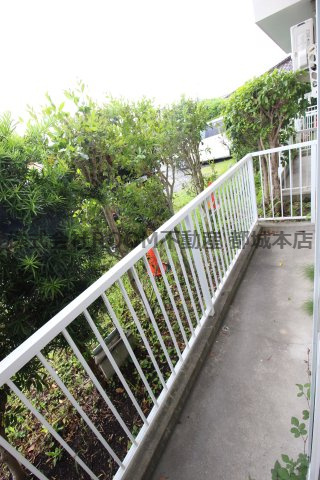 日昇コーポラスⅠのバルコニー