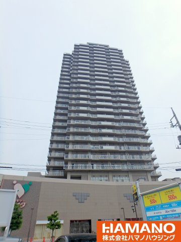 アプリ古河ライオンズマンション古河スカイタワーの外観|落ち着いた雰囲気の外観です