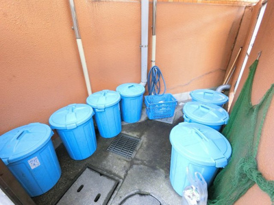【その他共用部分】 | 【売主直売】エスぺランサ鷺沼 | ゴミ置き場です。