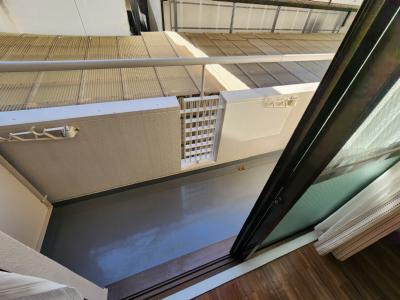 パラドール円町のバルコニー|南向きバルコニー