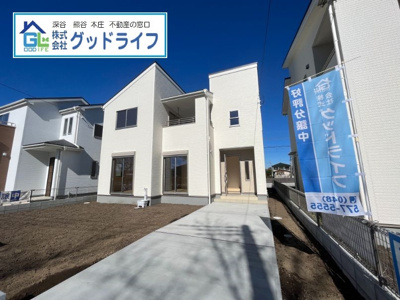 【外観】 | Livele Garden.S　深谷永田　4号棟　新築住宅 | きれいな外観です