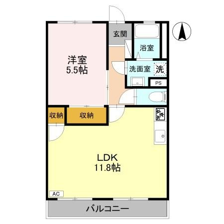 【間取り】 | ハイツササベ