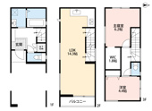 高槻市栄町二丁目　新築戸建ての画像