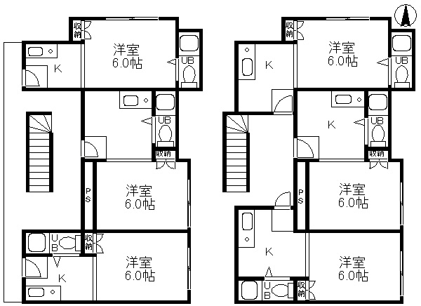 三恵ハイツの間取り