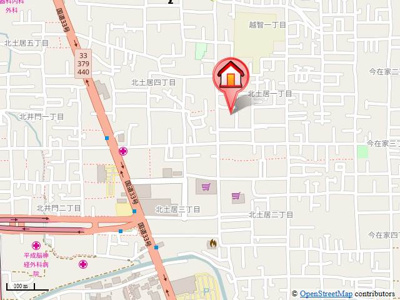 【地図】 | ベイサージュ・２２C