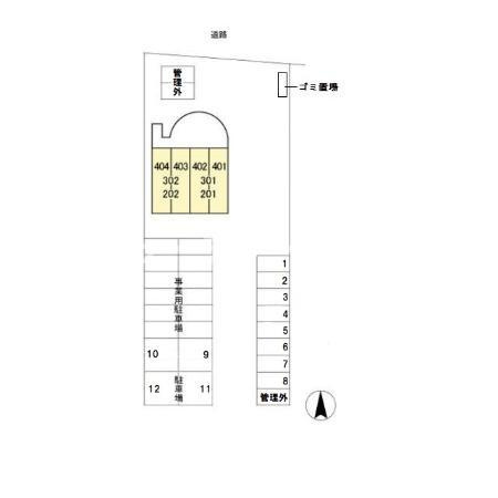 水戸東石ビルの区画図