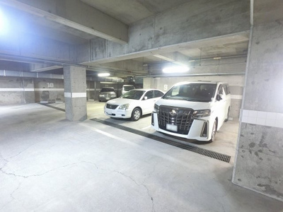 【駐車場】 | 宮前平パステルコート | 平置き駐車場です。