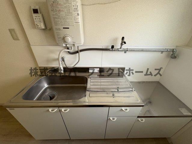 星丘1丁目テラス 賃貸のキッチン|お料理しやすいキッチンです