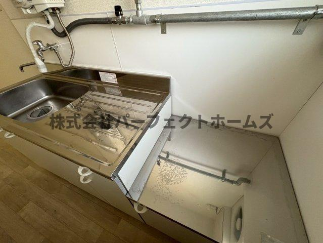 星丘1丁目テラス 賃貸のキッチン|お料理しやすいキッチンです