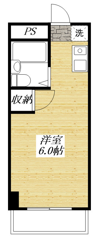 メゾンフローラルの間取り
