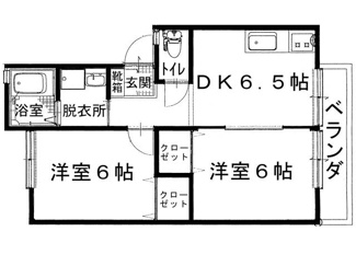 【間取り】 | 柞田石井ハイツⅡ