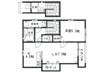 【間取り】 | エスペランサ広野12号地