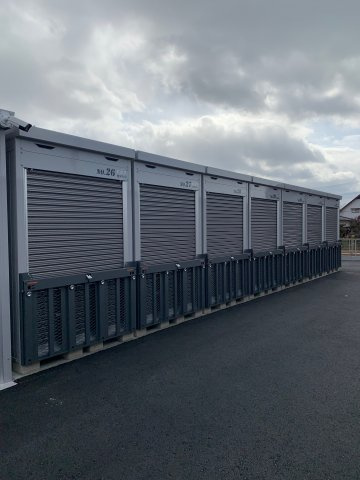 バイクガレージ Mon　trésor(モン トレゾール)SHELLOの外観|シェロー社製です。大事なバイクを保管出来ます。