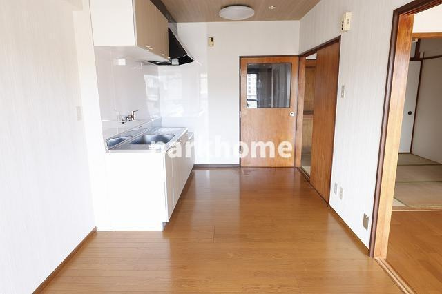 啓和ハイツの居間・リビング|おしゃれなリビングです