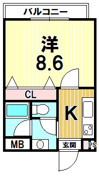 【間取り】 | マリベール大道