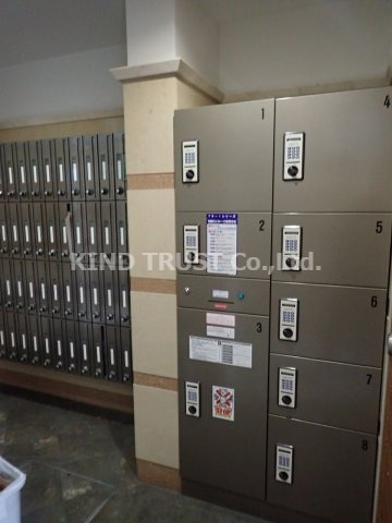 パウゼ東天満のその他共用部分|便利な宅配ボックスです